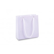 Sacola Papel Branco 10x10x4cm - B1057